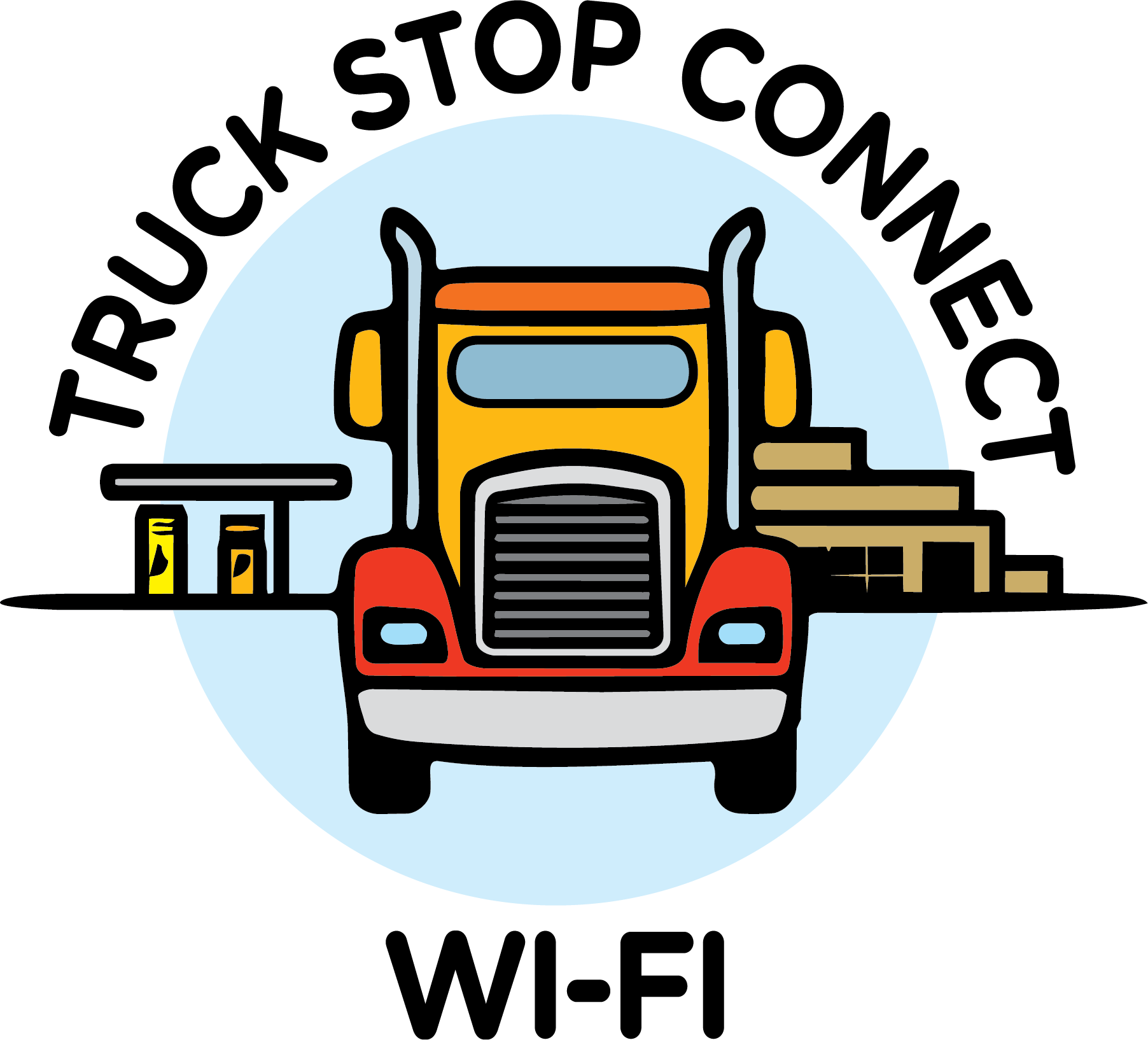 Truck Stop Connect Logo